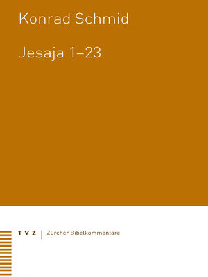 cover image of Jesaja 1–23